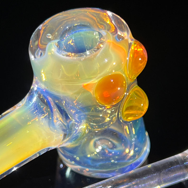 Silver Fumed Hash Hammer Glass Pipe KOP Glass   