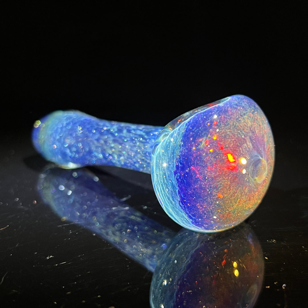 Blue Sea Sparkle Pipe Glass Pipe Beezy Glass   