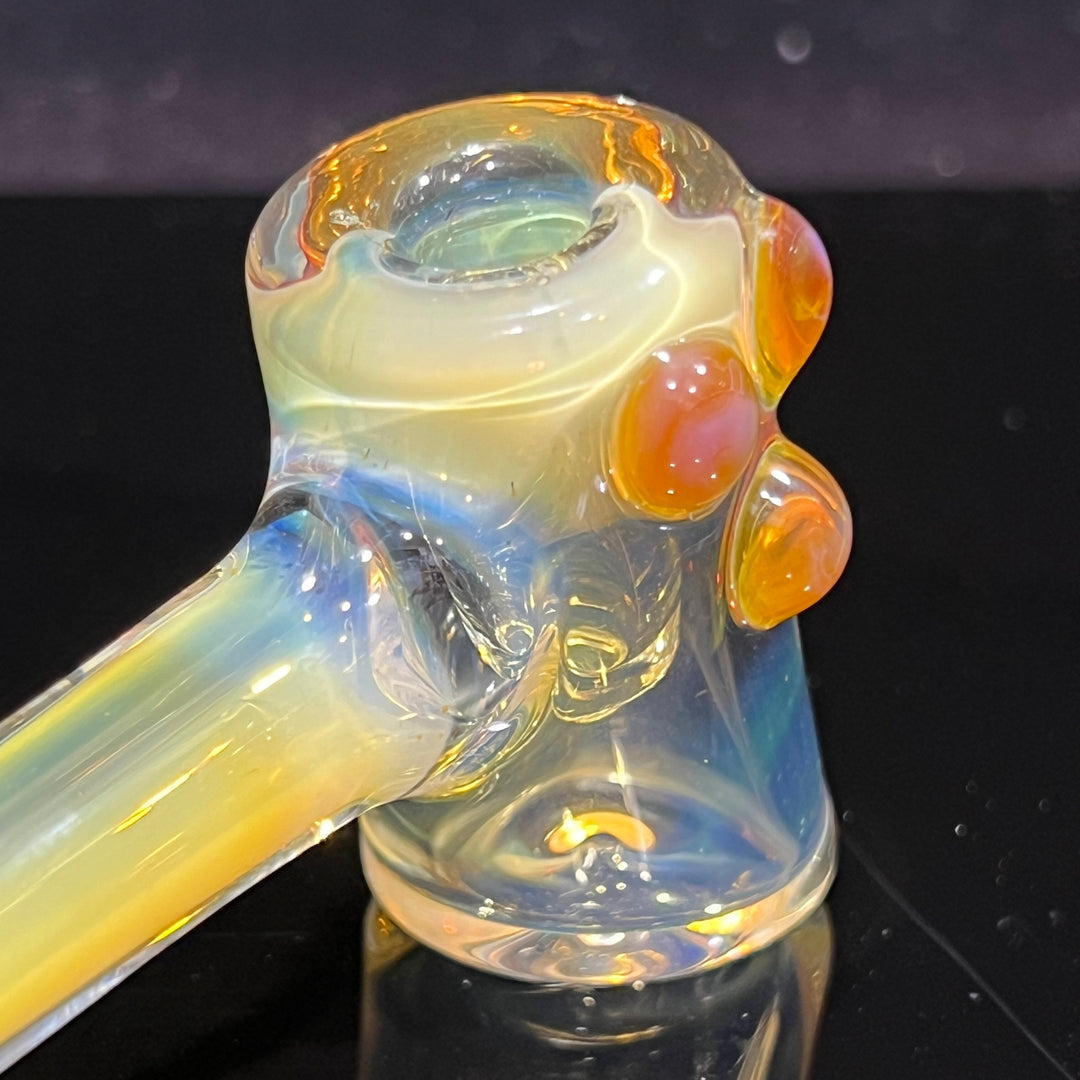 Silver Fumed Hash Hammer Glass Pipe KOP Glass   