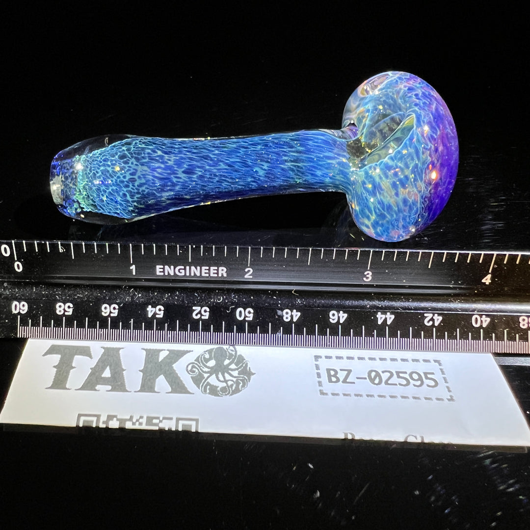 Blue Sea Sparkle Pipe Glass Pipe Beezy Glass   