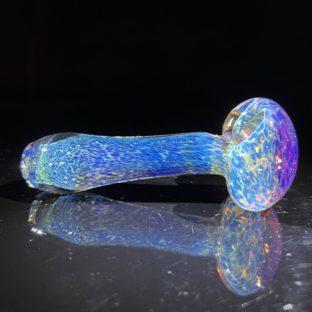 Blue Sea Sparkle Pipe Glass Pipe Beezy Glass   