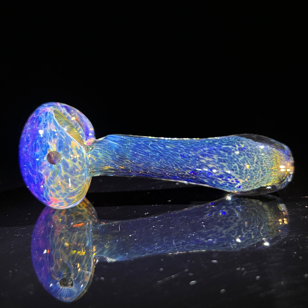 Blue Sea Sparkle Pipe Glass Pipe Beezy Glass   