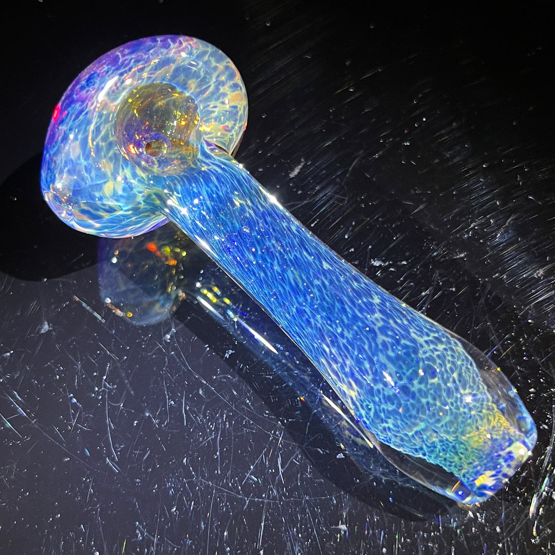 Blue Sea Sparkle Pipe Glass Pipe Beezy Glass   