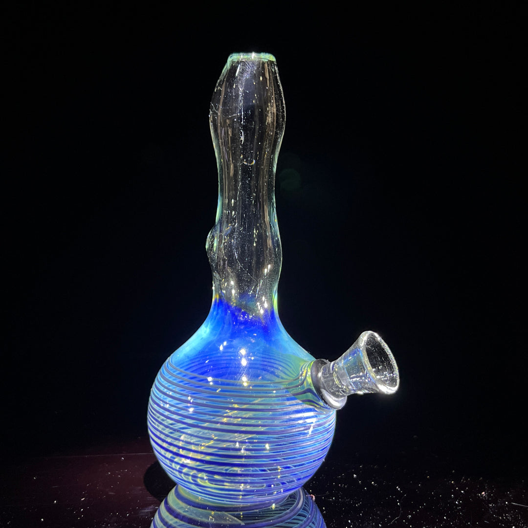 5" Silver Fumed Mini Bong Glass Pipe Mary Jane's Glass   