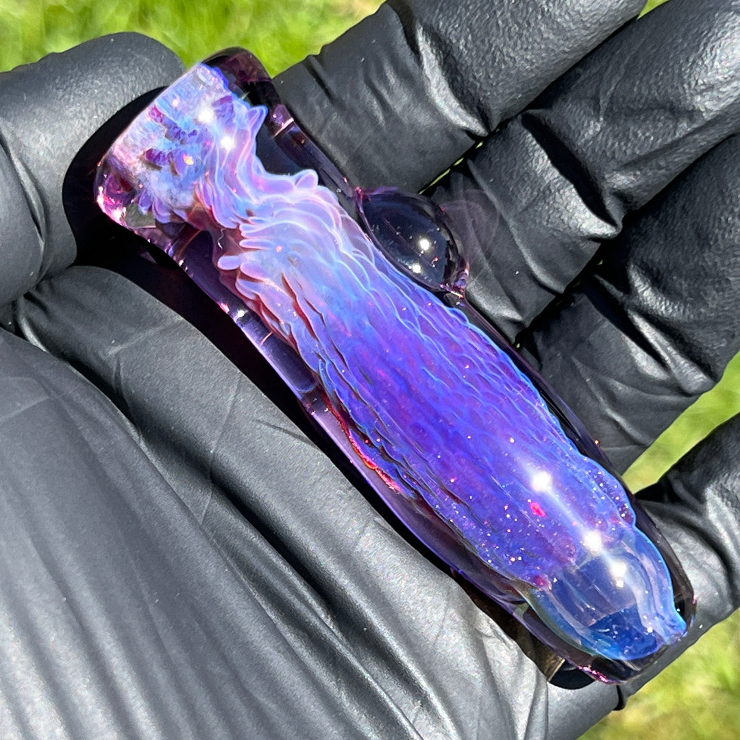 Purple Plasma Chillum 1 Glass Pipe Tako Glass   