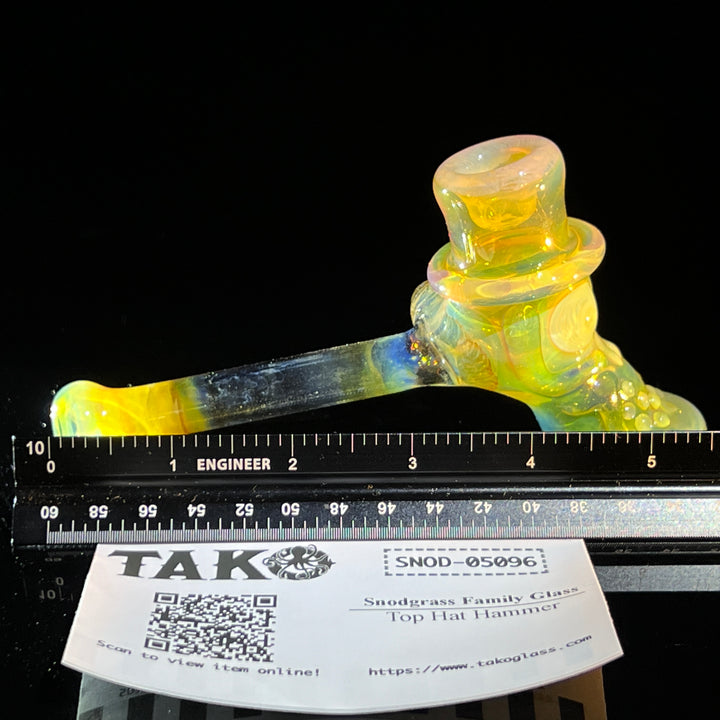 Top Hat Hammer Glass Pipe Snodgrass Family Glass   