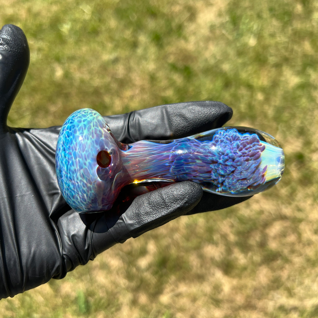 Purple Nebula Combo Glass Pipe Tako Glass   