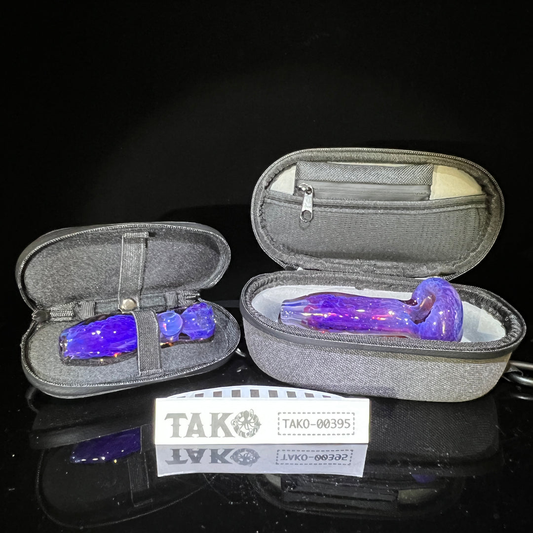 Purple Plasma Combo Glass Pipe Tako Glass   