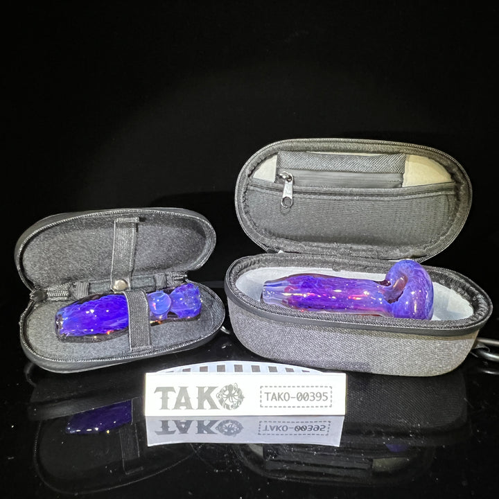 Purple Plasma Combo Glass Pipe Tako Glass   