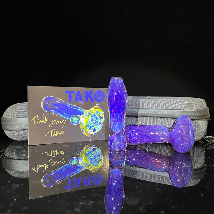 Purple Plasma Combo Glass Pipe Tako Glass   