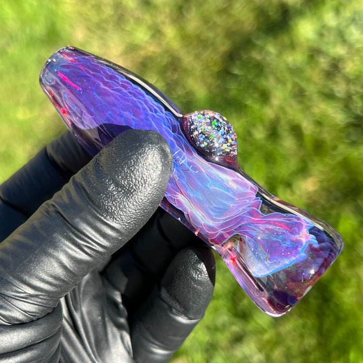 Purple Plasma Chillum Glass Pipe Tako Glass   