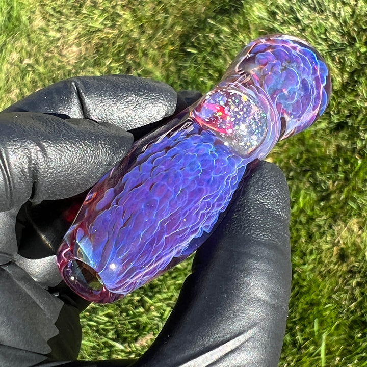 Purple Plasma Chillum Glass Pipe Tako Glass   