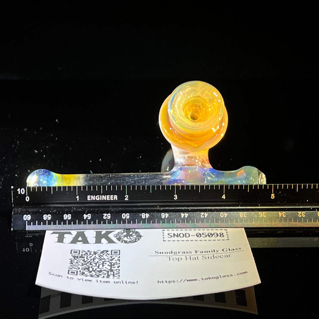 Top Hat Sidecar Glass Pipe Snodgrass Family Glass   