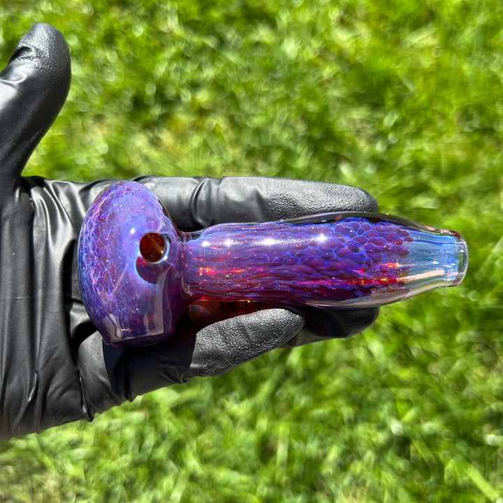 Purple Plasma Combo Glass Pipe Tako Glass   