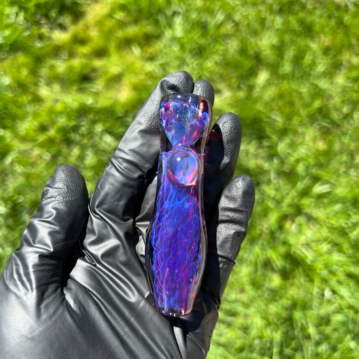 Purple Plasma Combo Glass Pipe Tako Glass   