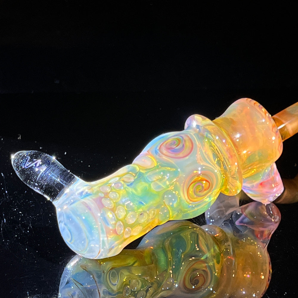 Top Hat Sherlock Glass Pipe Snodgrass Family Glass   