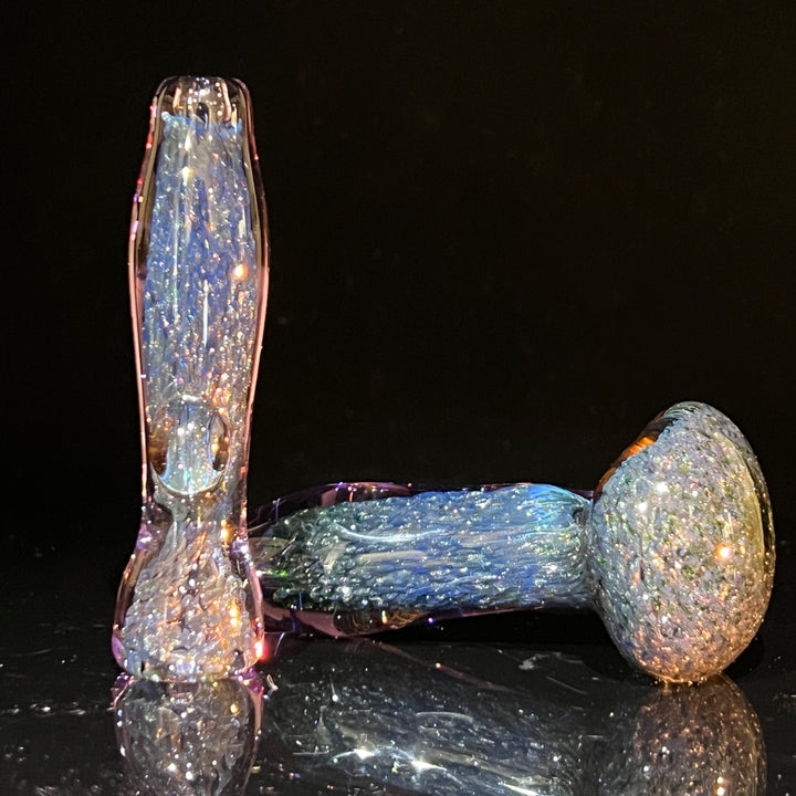 Black Plasma Nebula Combo Glass Pipe Tako Glass   