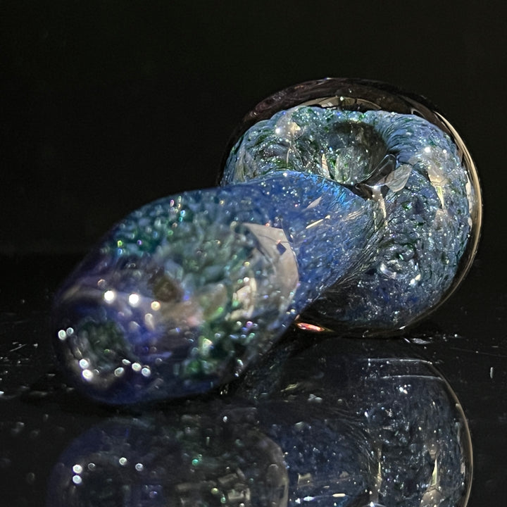 Black Plasma Nebula Combo Glass Pipe Tako Glass   