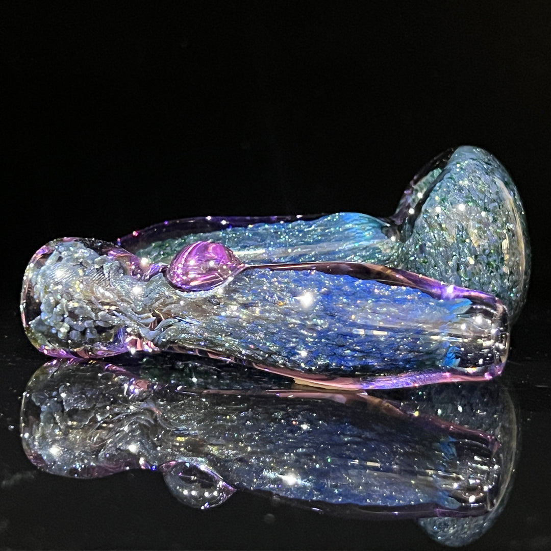 Black Plasma Nebula Combo Glass Pipe Tako Glass   