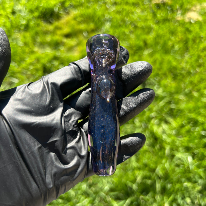 Black Plasma Nebula Combo Glass Pipe Tako Glass   