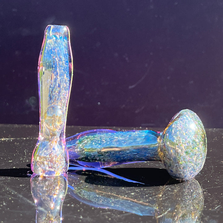 Black Plasma Nebula Combo Glass Pipe Tako Glass   