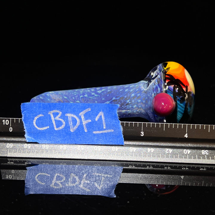 Beach Silhouette Glass Pipe Glass Pipe Chillery Bogart   