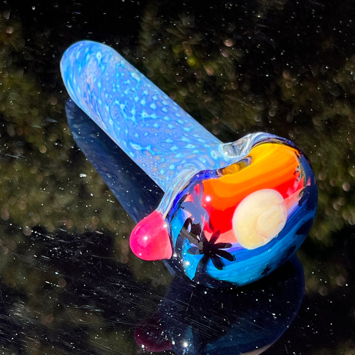 Beach Silhouette Glass Pipe Glass Pipe Chillery Bogart   