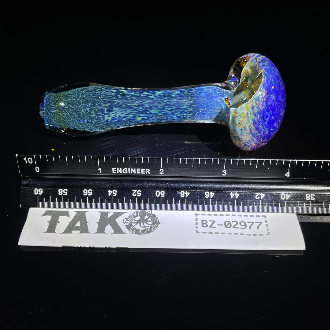 Blue Sea Sparkle Pipe Glass Pipe Beezy Glass   