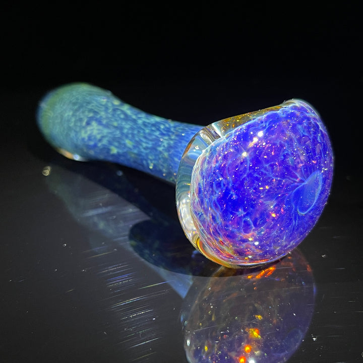 Blue Sea Sparkle Pipe Glass Pipe Beezy Glass   