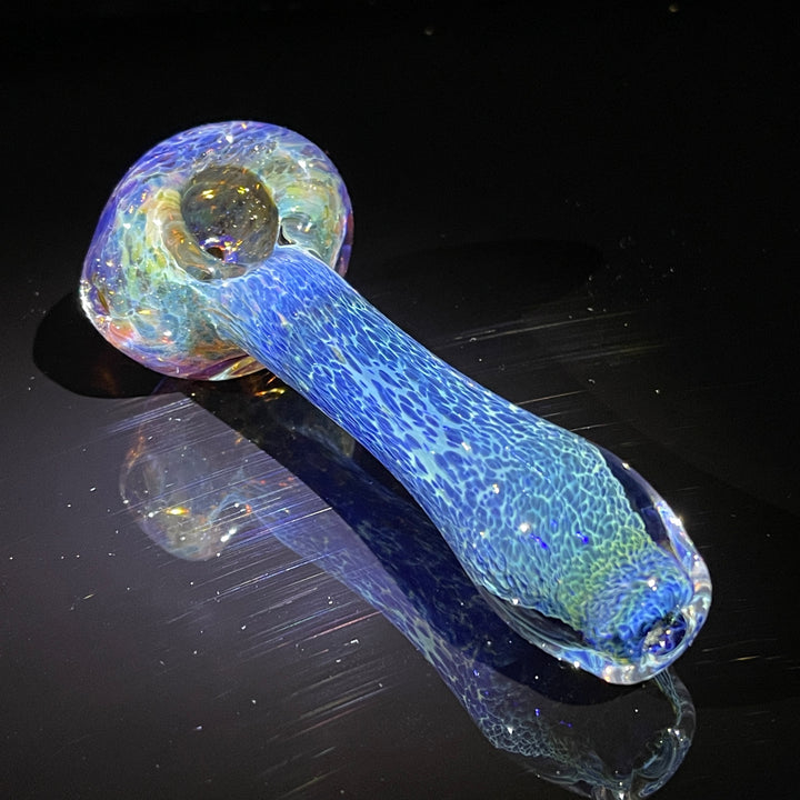 Blue Sea Sparkle Pipe Glass Pipe Beezy Glass   