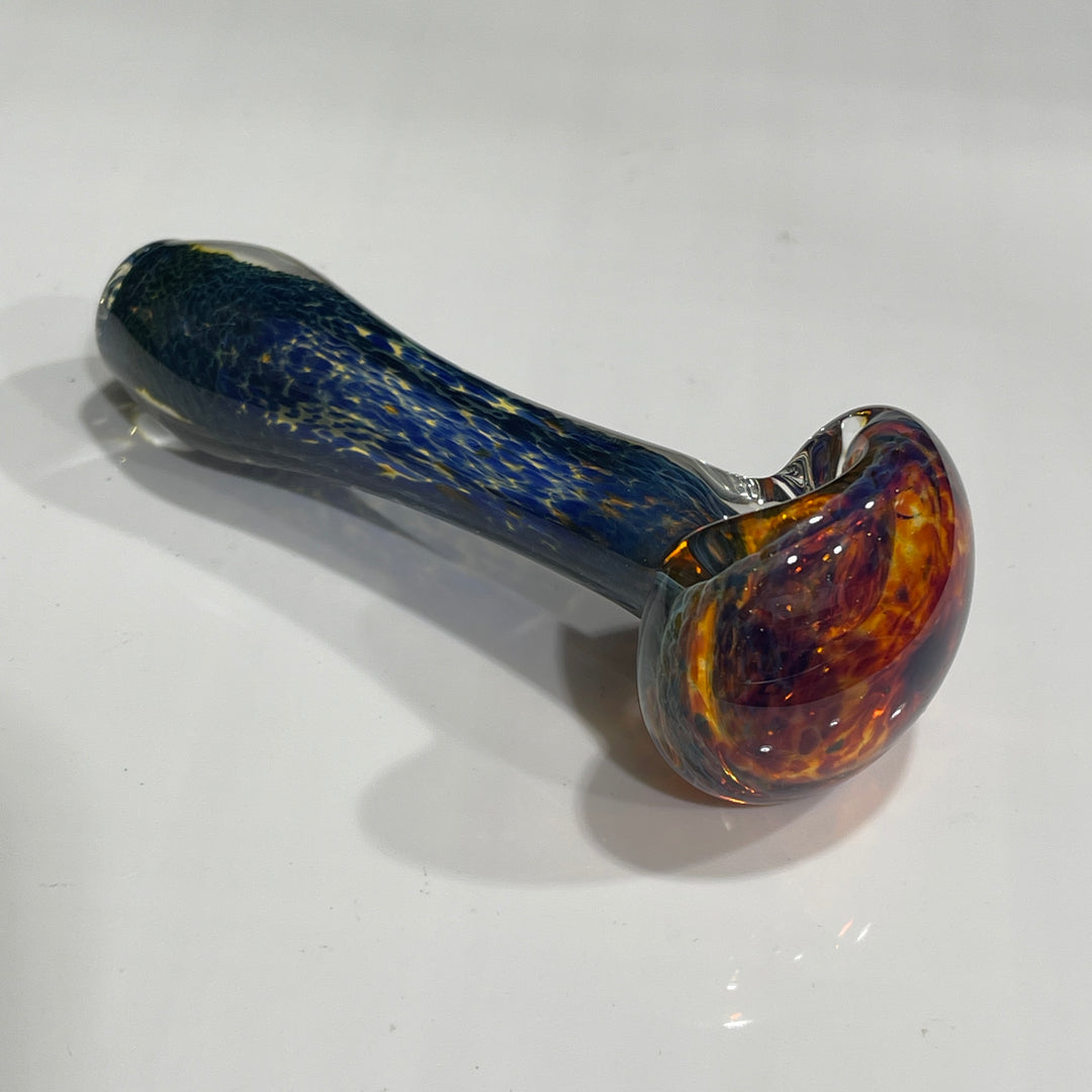 Blue Sea Sparkle Pipe Glass Pipe Beezy Glass   