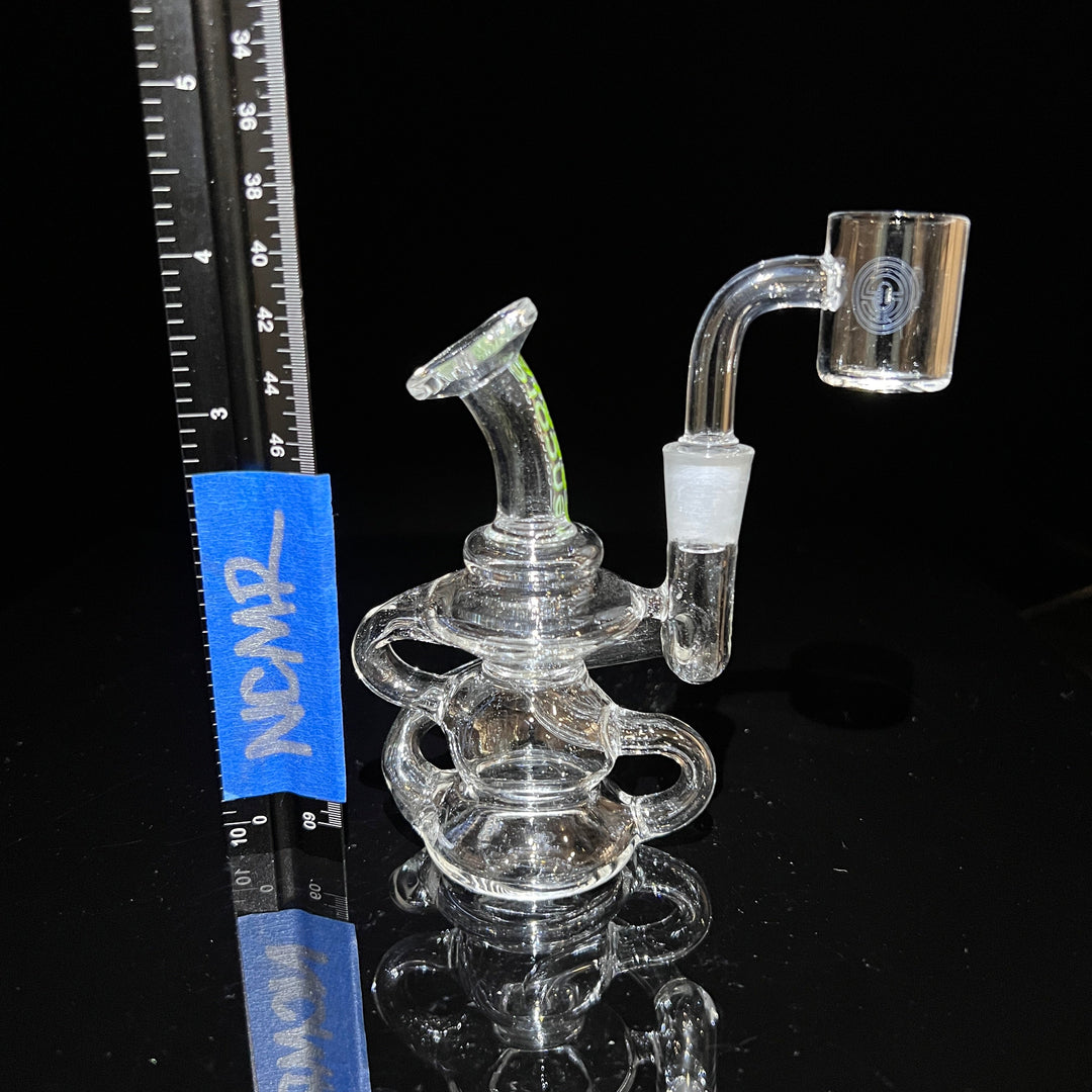 Mini Klein Rig Glass Pipe TG   