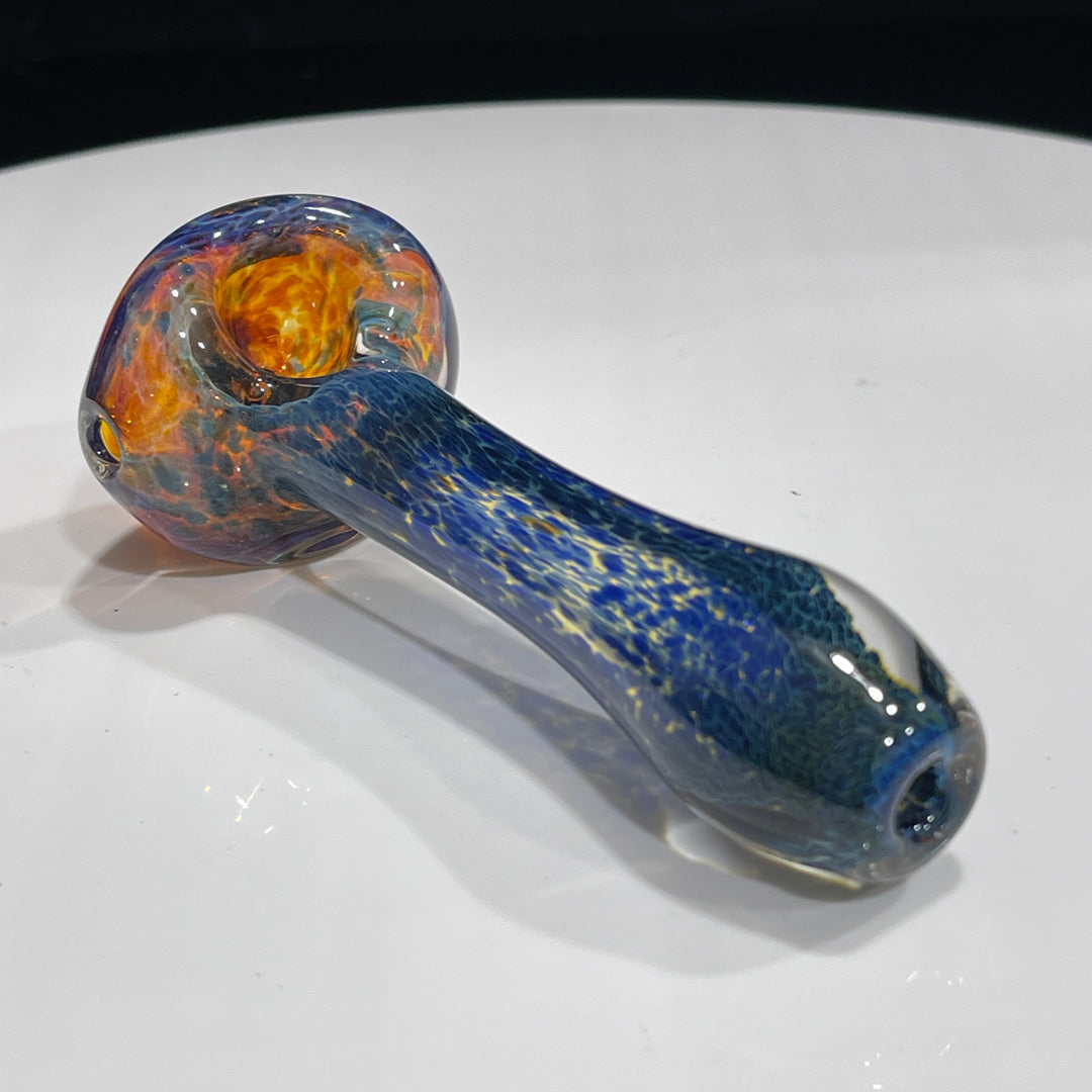 Blue Sea Sparkle Pipe Glass Pipe Beezy Glass   