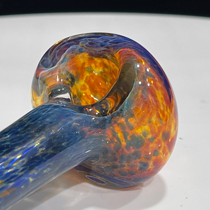 Blue Sea Sparkle Pipe Glass Pipe Beezy Glass   