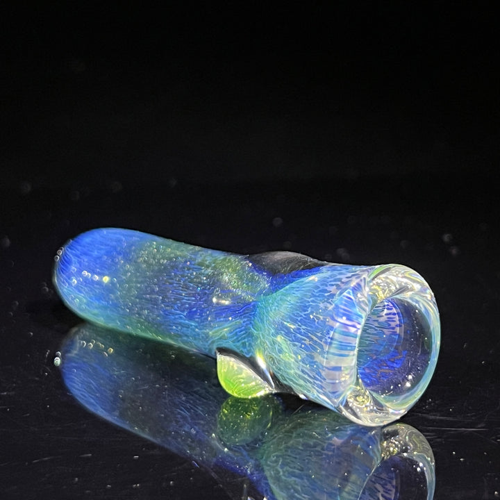 Mystery Aventurine Chillum Glass Pipe Chuck Glass   