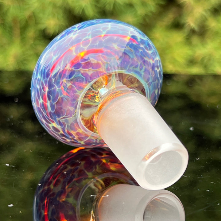 18 mm Nebula White Opal PullSlide Accessory Tako Glass   