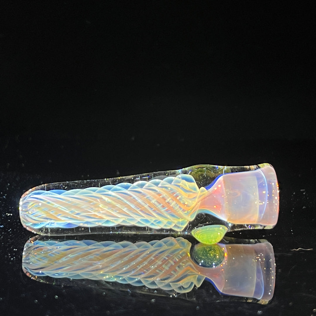 Thick Fume Chillum Glass Pipe Chuck Glass   