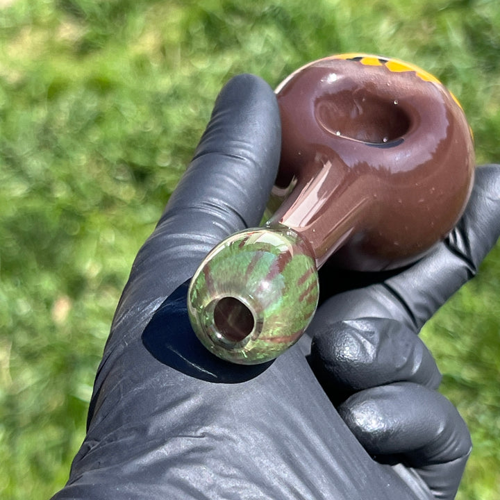 Sunflower Pipe Glass Pipe Hoffman Glass   
