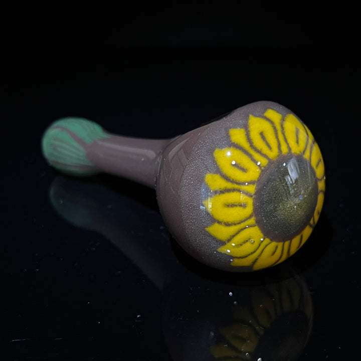 Sunflower Pipe Glass Pipe Hoffman Glass   