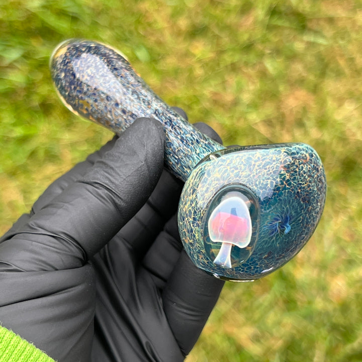 Mushroom Magic Pipe Glass Pipe Beezy Glass   