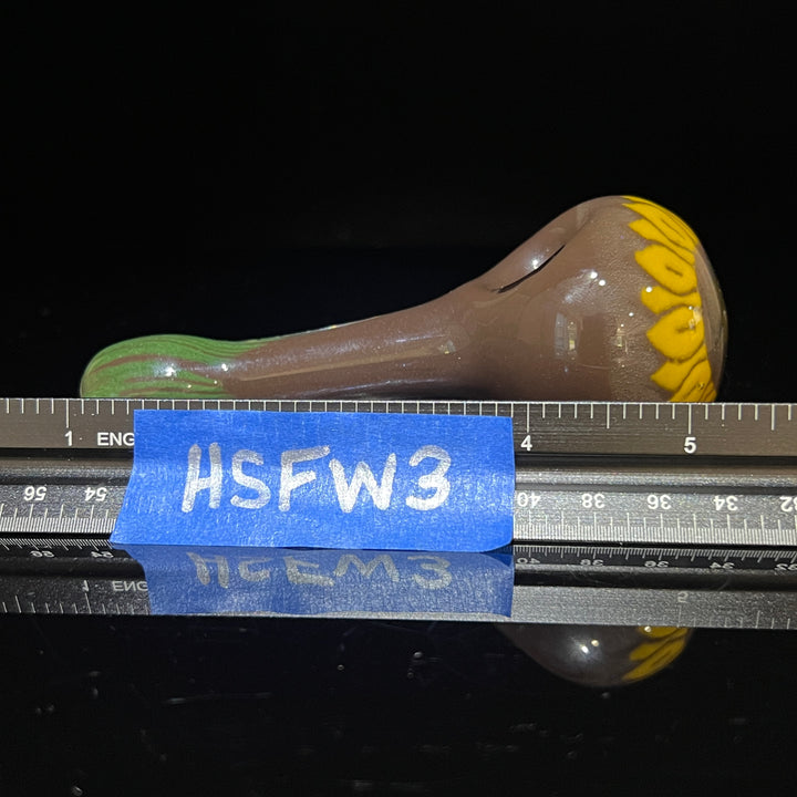 Sunflower Pipe Glass Pipe Hoffman Glass   