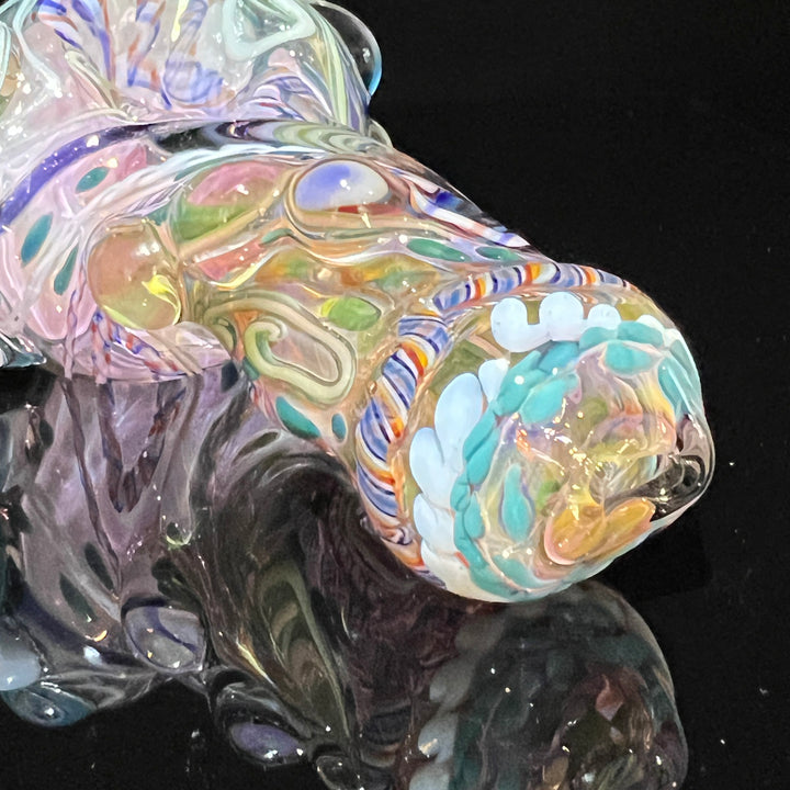 Molten Thick and Twisted Pipe 37 Glass Pipe Molten Imagination   