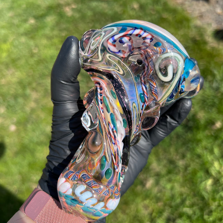 Molten Thick and Twisted Pipe 37 Glass Pipe Molten Imagination   