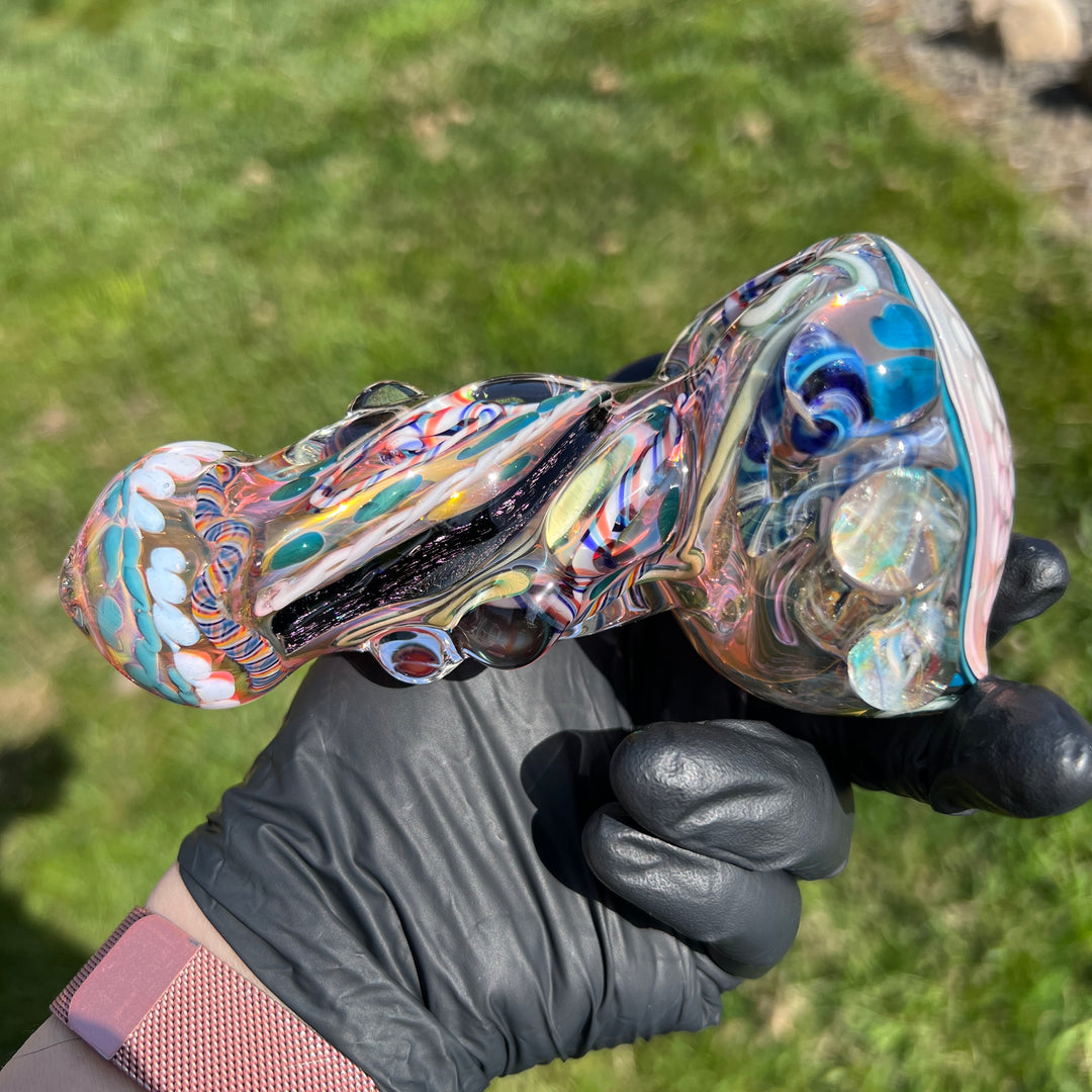 Molten Thick and Twisted Pipe 37 Glass Pipe Molten Imagination   