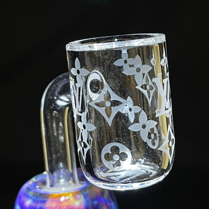 Samurai Kiseru Nebula Dab Pipe 10mm Louis Vuitton Glass Pipe Tako Glass   