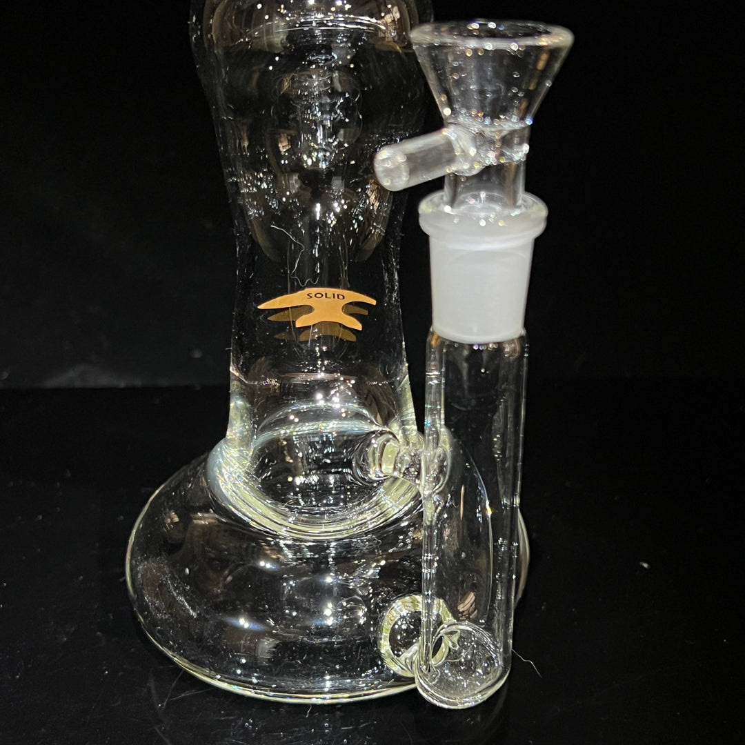 Solid Glass 11" Zong Bubbler Glass Pipe Solid Glass   