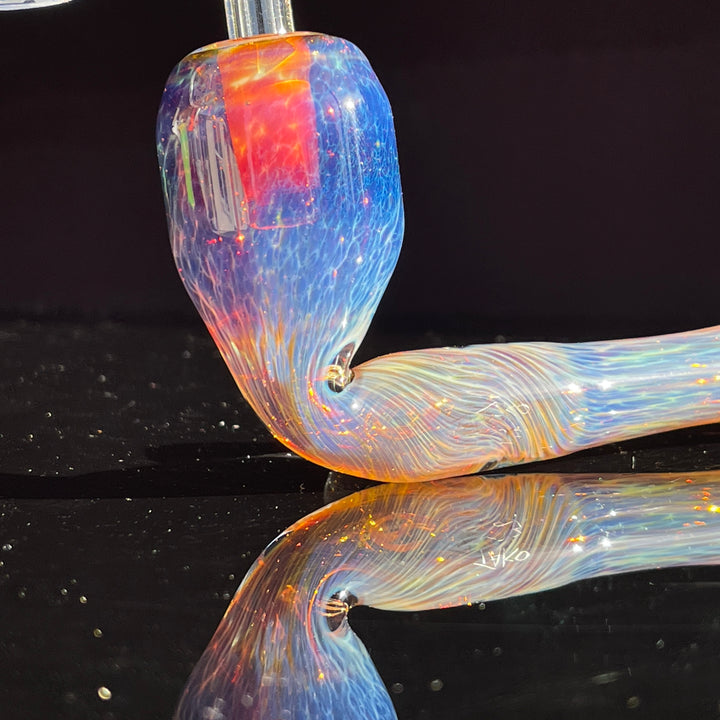 Samurai Kiseru Nebula Dab Pipe 10mm Louis Vuitton Glass Pipe Tako Glass   