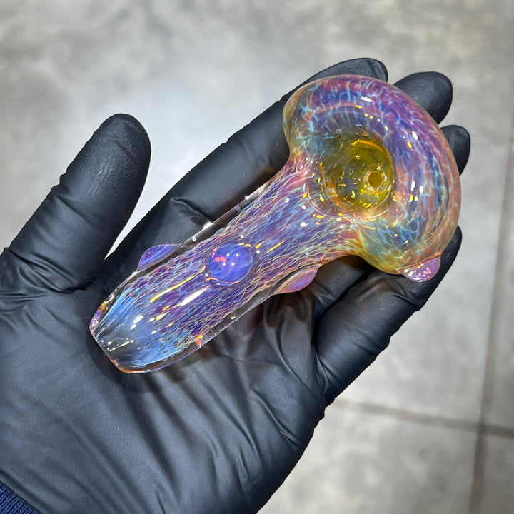 Thick Purple Pipe Glass Pipe Chuck Glass   