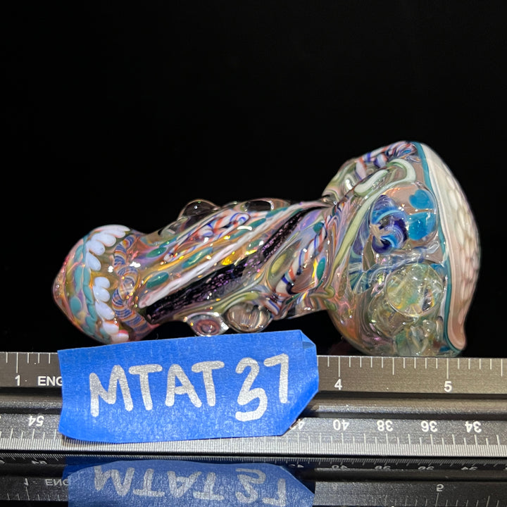 Molten Thick and Twisted Pipe 37 Glass Pipe Molten Imagination   
