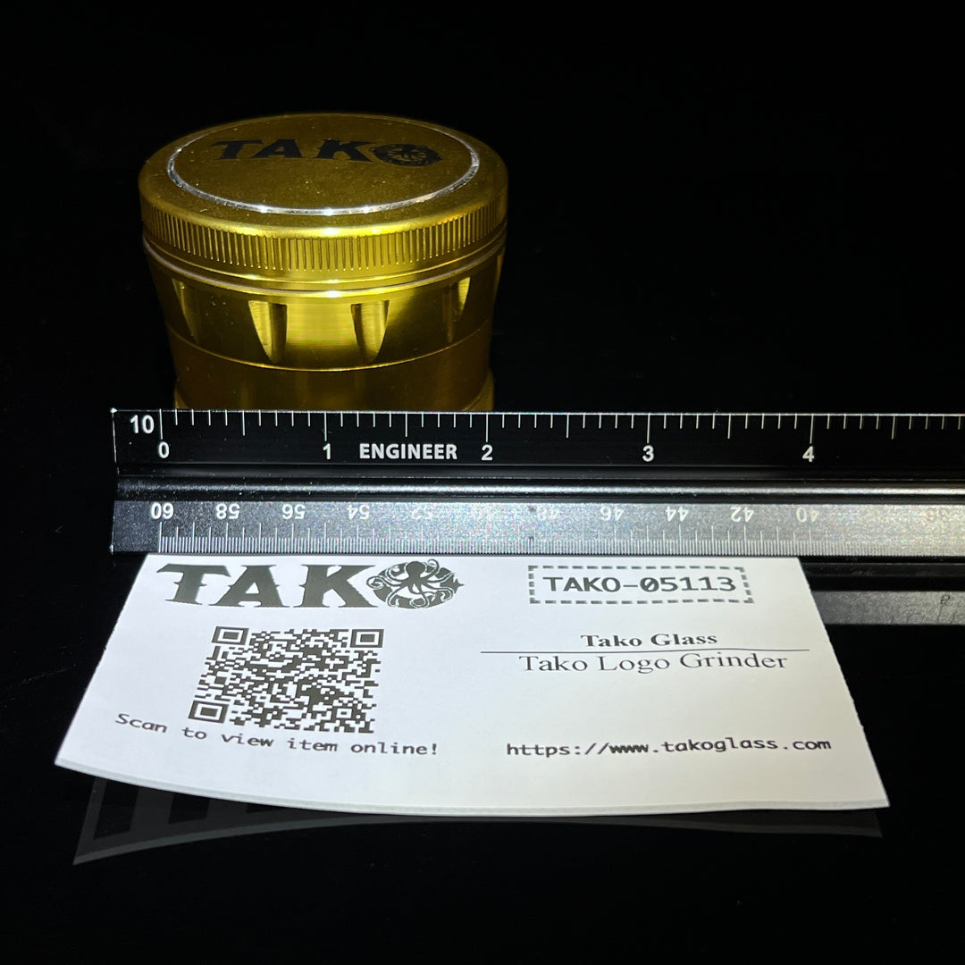 Tako Logo Grinder Accessory Tako Glass   